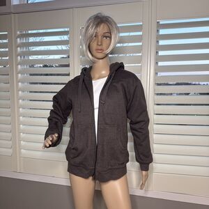 BERNE Womens MEDIUM Jacket Sz 10 12 Sz Hoodie Coat